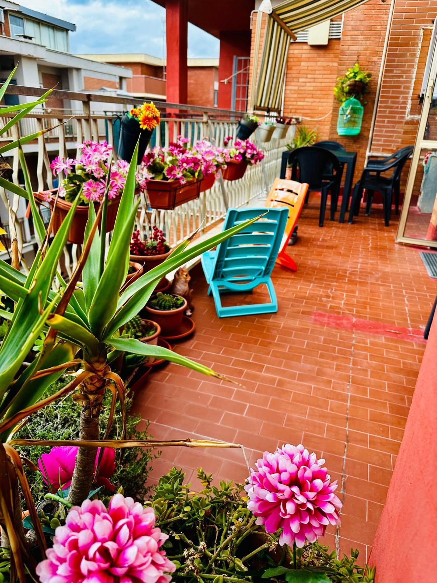 Ferienwohnung Penthouse Salus Sea View Terrace Lido di Ostia Exterior foto