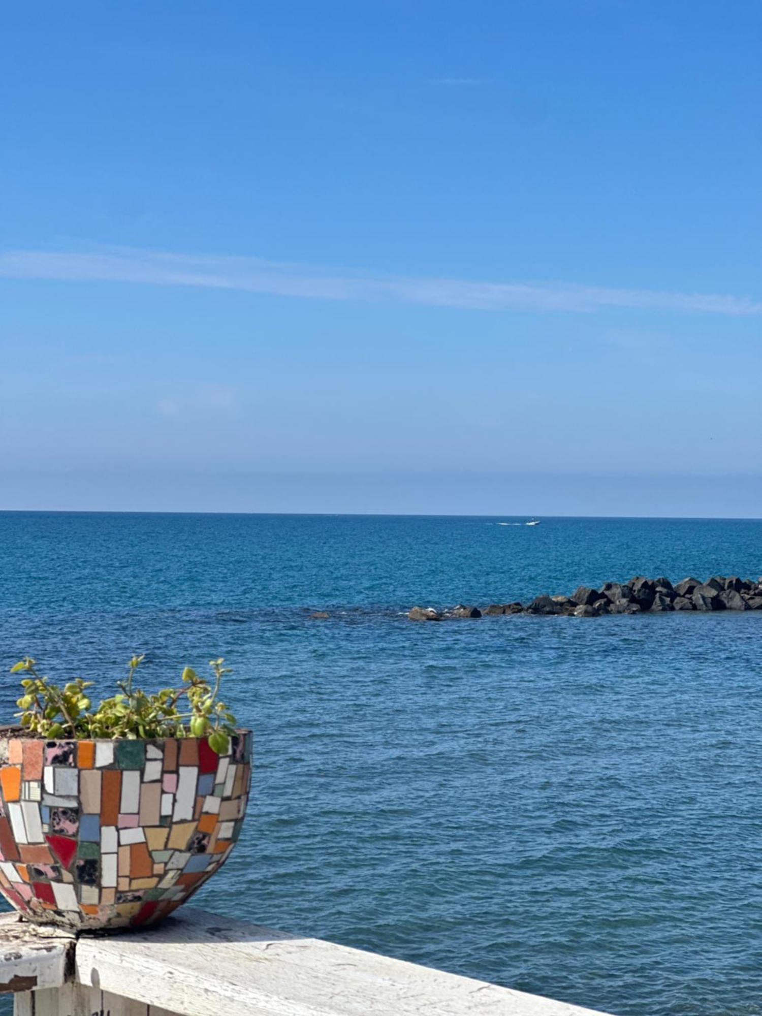 Ferienwohnung Penthouse Salus Sea View Terrace Lido di Ostia Exterior foto